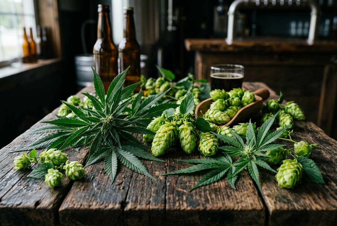 Why does beer smell like weed?